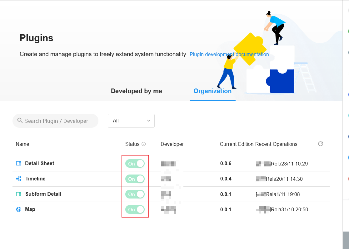 Enable Plugin